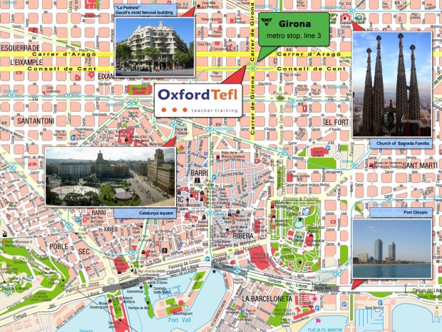 Explore this tourist map of top cities and places to go in northeastern italy's veneto region, best known for venice and the dolomite mountains. Map Of Spain Tourism Region And Topography Barcelona Tourism Map Regional