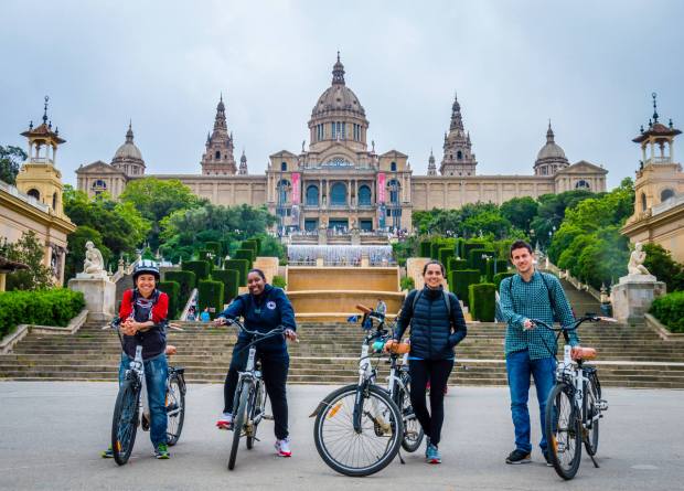 Looking to see some incredible sights from the comfort of a train? Photo Bike Tour Barcelona The Best Barcelona Bike Tour According To Tripadvisor Ebike Tour Barcelona