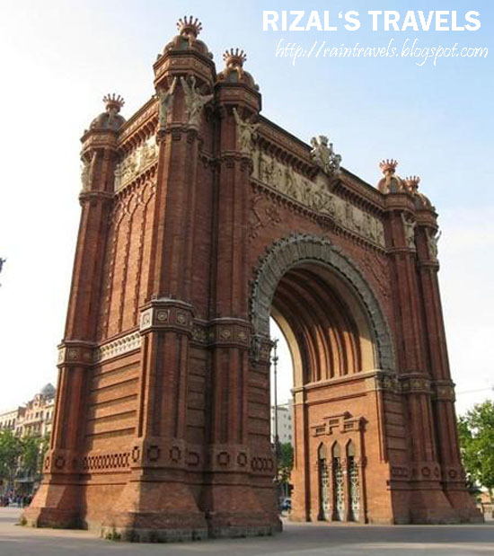 When did jose rizal reach barcelona by rail? Rain S Travels Round The World Travels Of A Hero