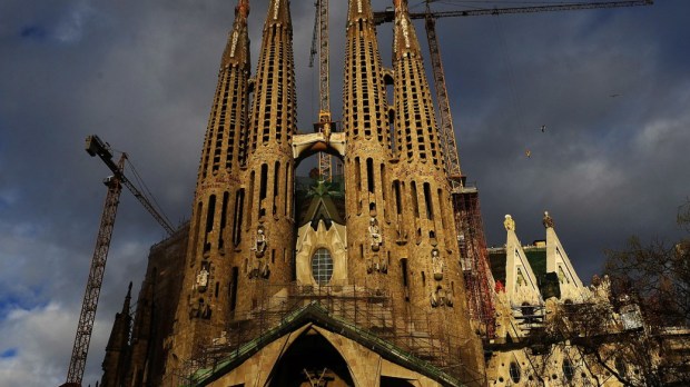 The basilica of the sagrada familia is a monumental church devoted to the holy family: Barcelona Issues Work Permit For Gaudi S La Sagrada Familia Church 137 Years Late National Globalnews Ca